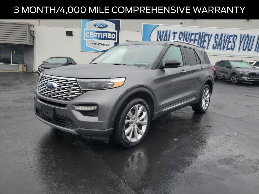 Certified 2021 Ford Explorer Platinum w/ Equipment Group 601A image 2