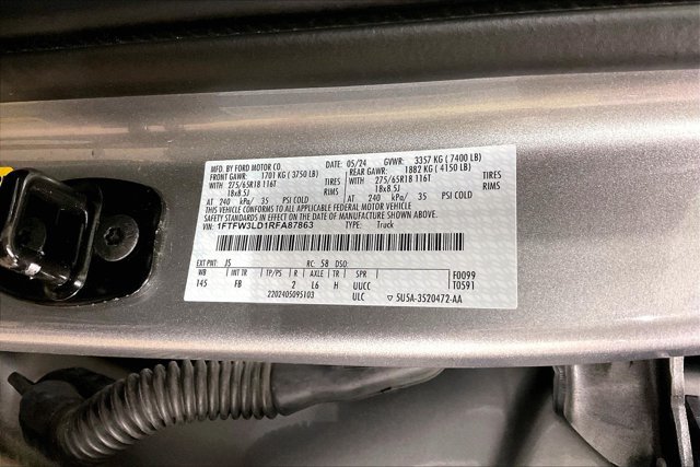 Certified 2024 Ford F150 XLT w/ Equipment Group 302A MID AWD/4WD image 24