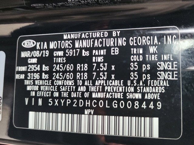 Used 2020 Kia Telluride LX AWD/4WD image 39