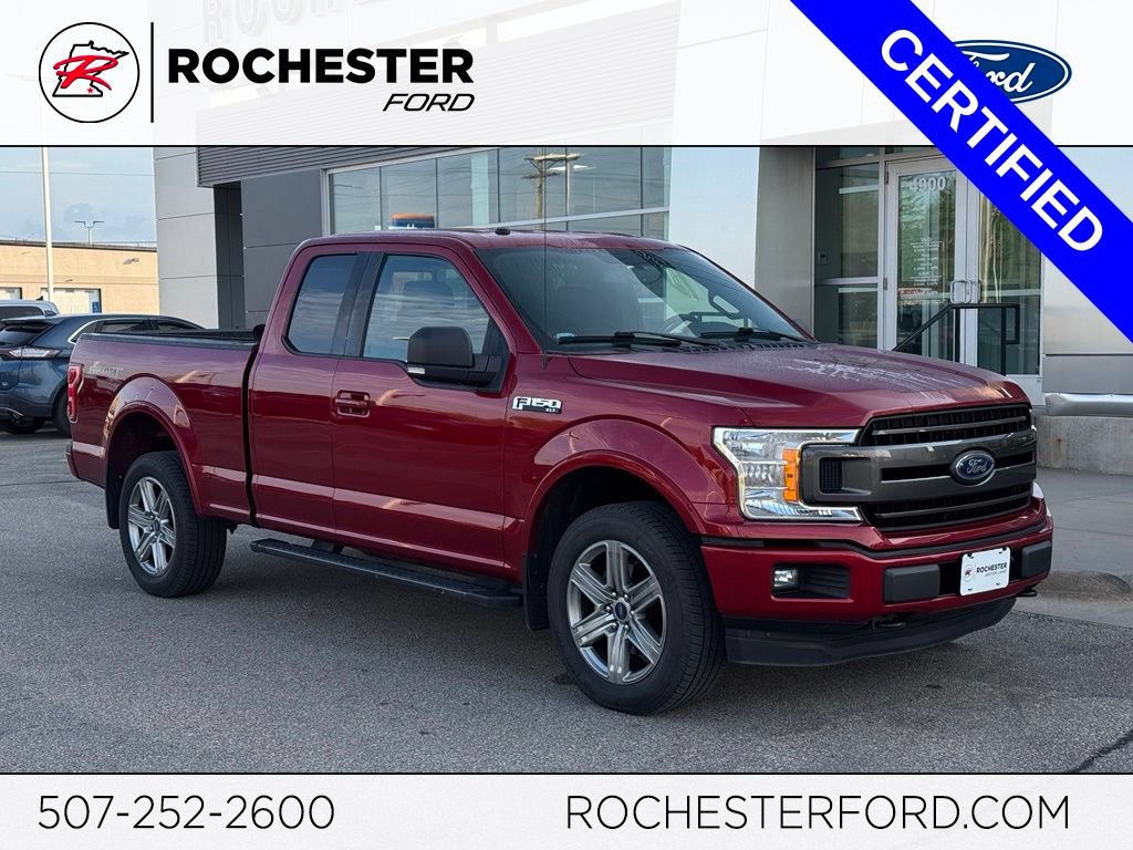 Certified 2018 Ford F150 XLT w/ Equipment Group 302A Luxury AWD/4WD image 1