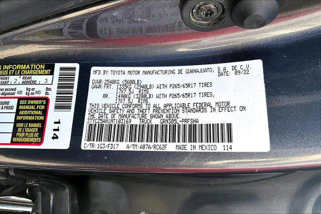 Used 2022 Toyota Tacoma TRD Sport w/ Technology Package image 40