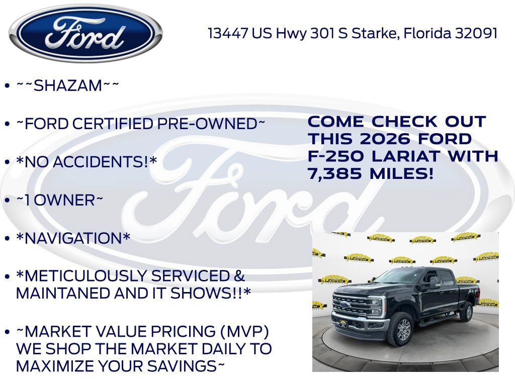 Certified 2026 Ford F250 Lariat AWD/4WD image 6