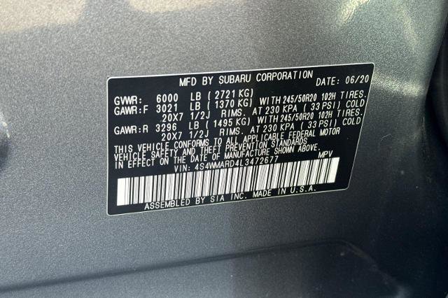 Used 2020 Subaru Ascent Touring w/ Popular Package #2A AWD/4WD image 40