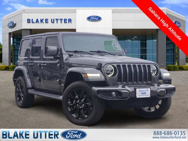 Used 2021 Jeep Wrangler Unlimited Sahara AWD/4WD image 1