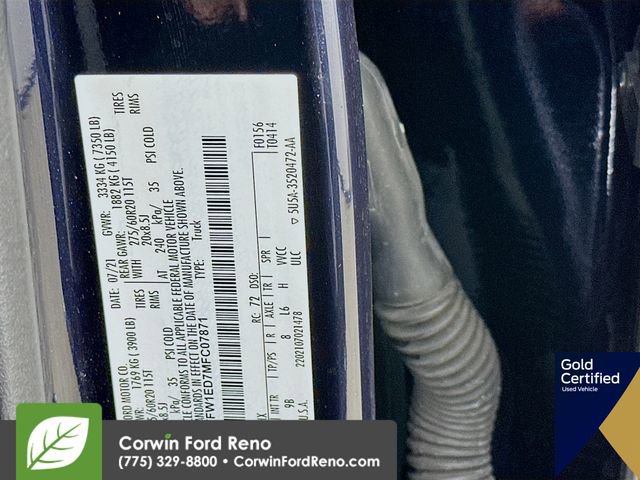 Certified 2021 Ford F150 Platinum w/ Equipment Group 701A High AWD/4WD image 36
