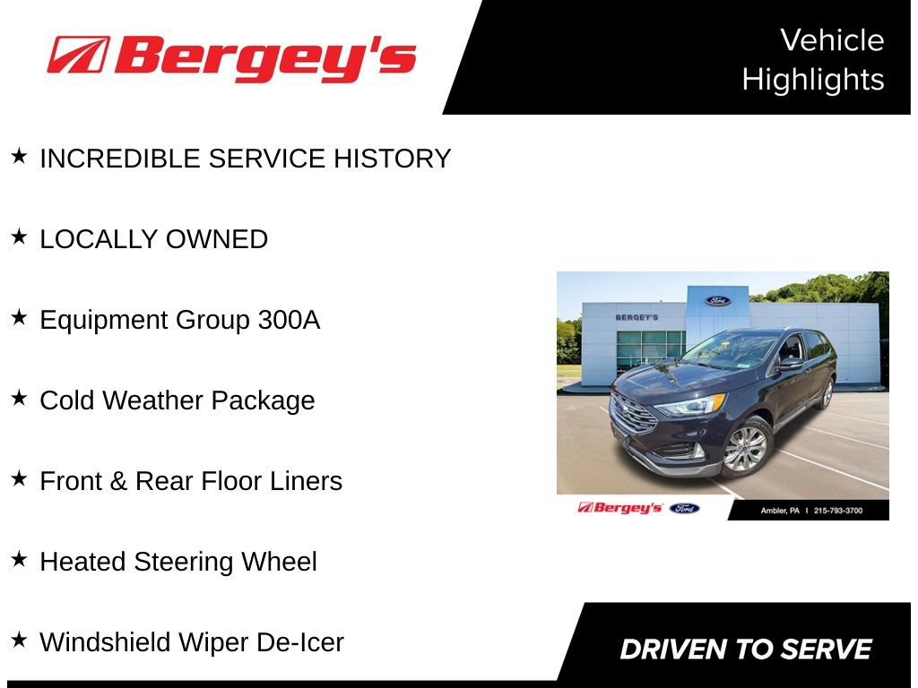 Certified 2019 Ford Edge Titanium w/ Cold Weather Package AWD/4WD image 5