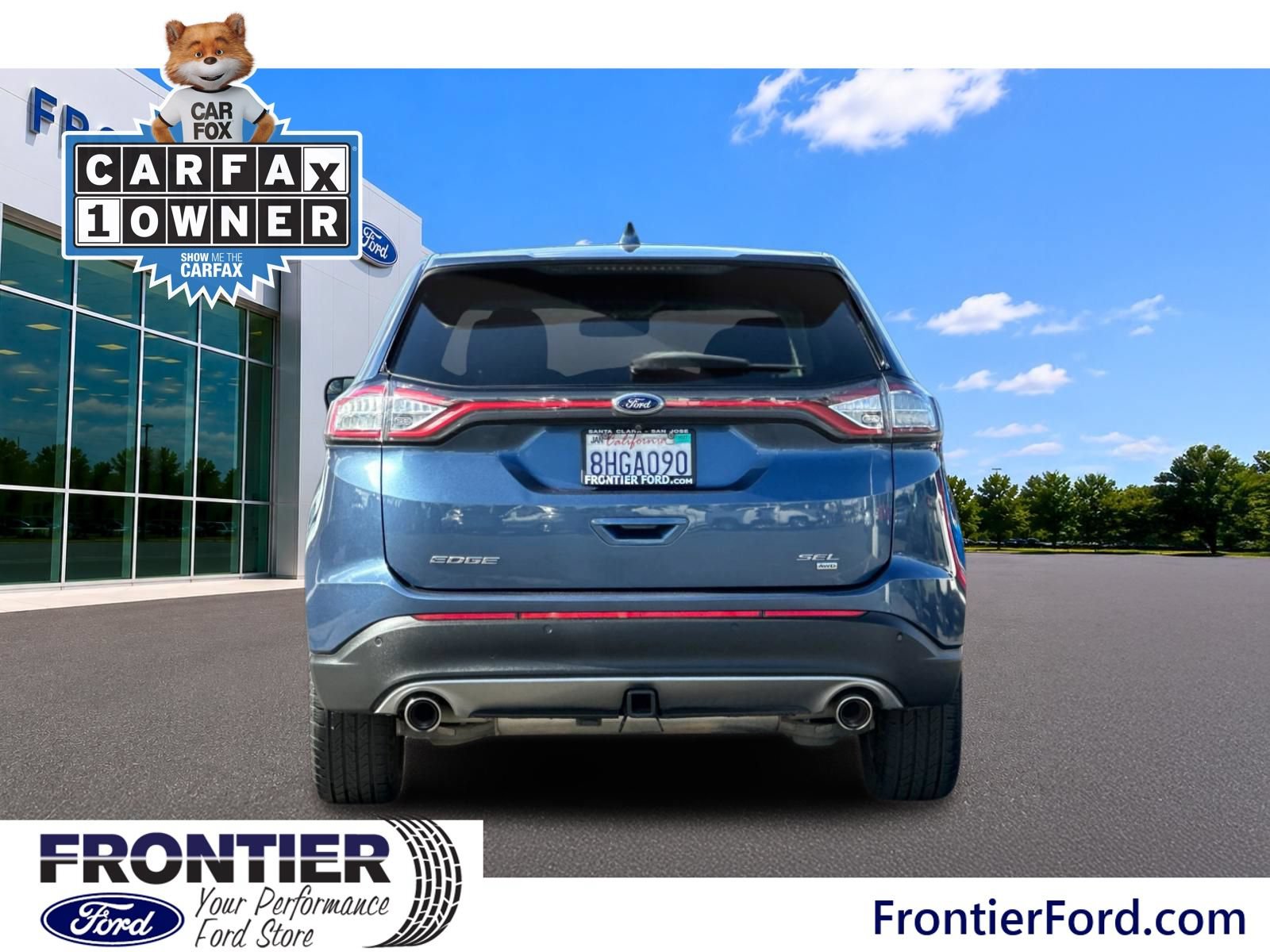 Certified 2018 Ford Edge SEL w/ Class II Trailer Tow Package AWD/4WD image 6