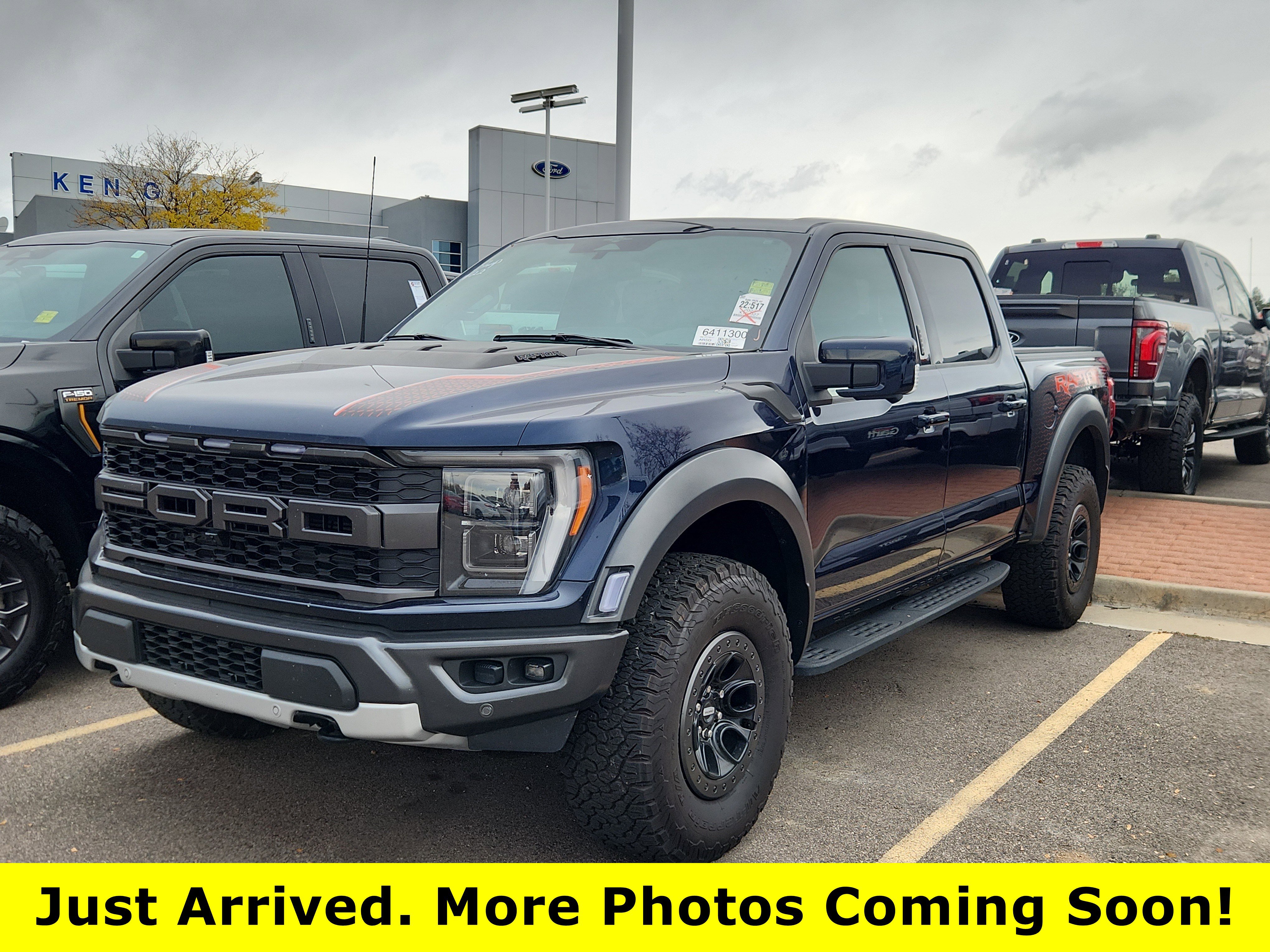 Certified 2023 Ford F150 Raptor w/ Blue Interior Package