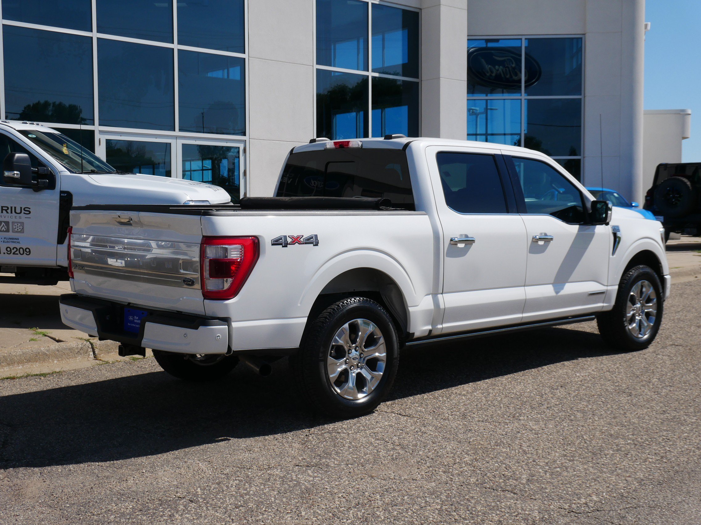 Certified 2021 Ford F150 Platinum w/ Equipment Group 701A High AWD/4WD image 3