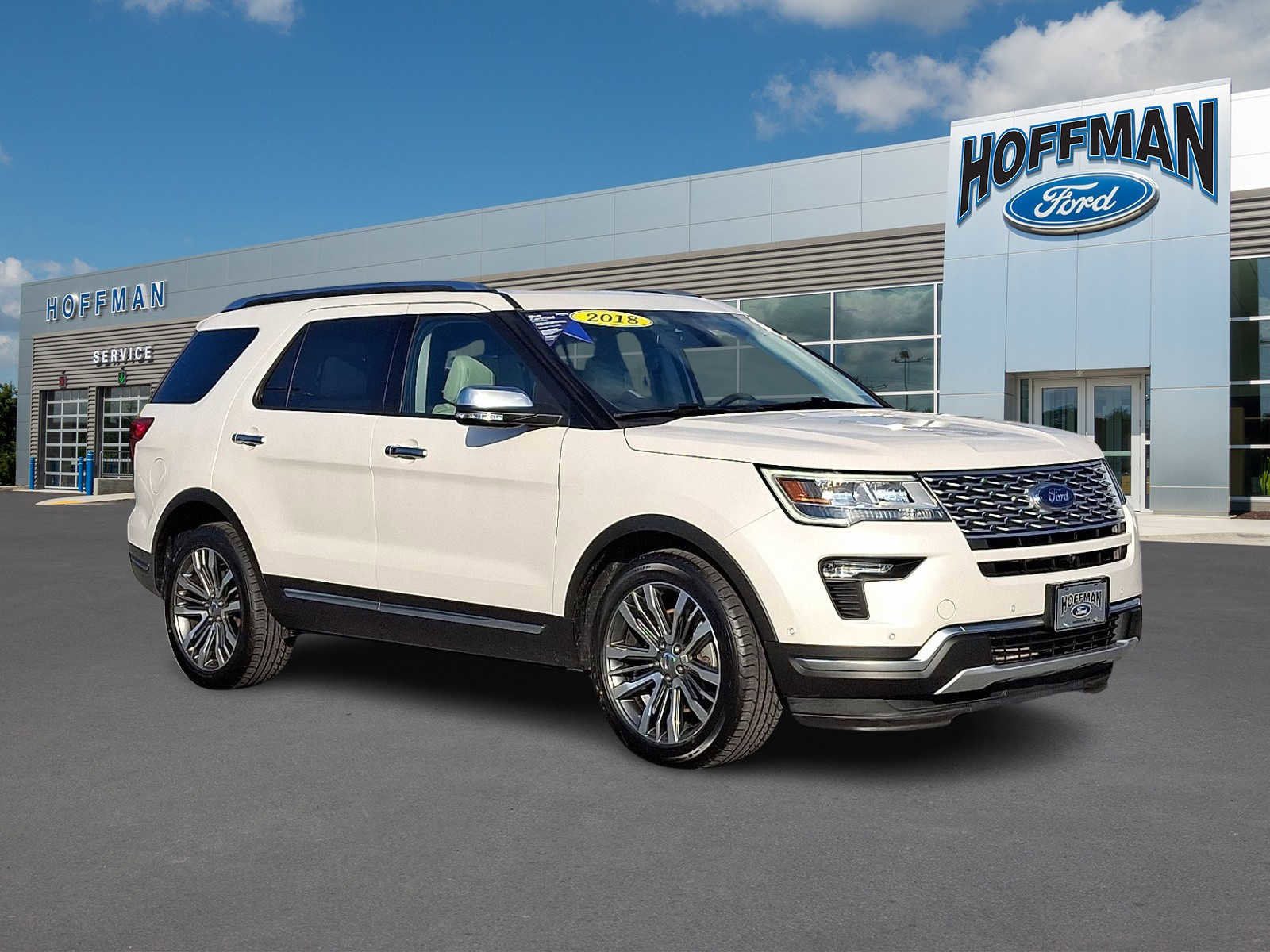 Certified 2018 Ford Explorer Platinum