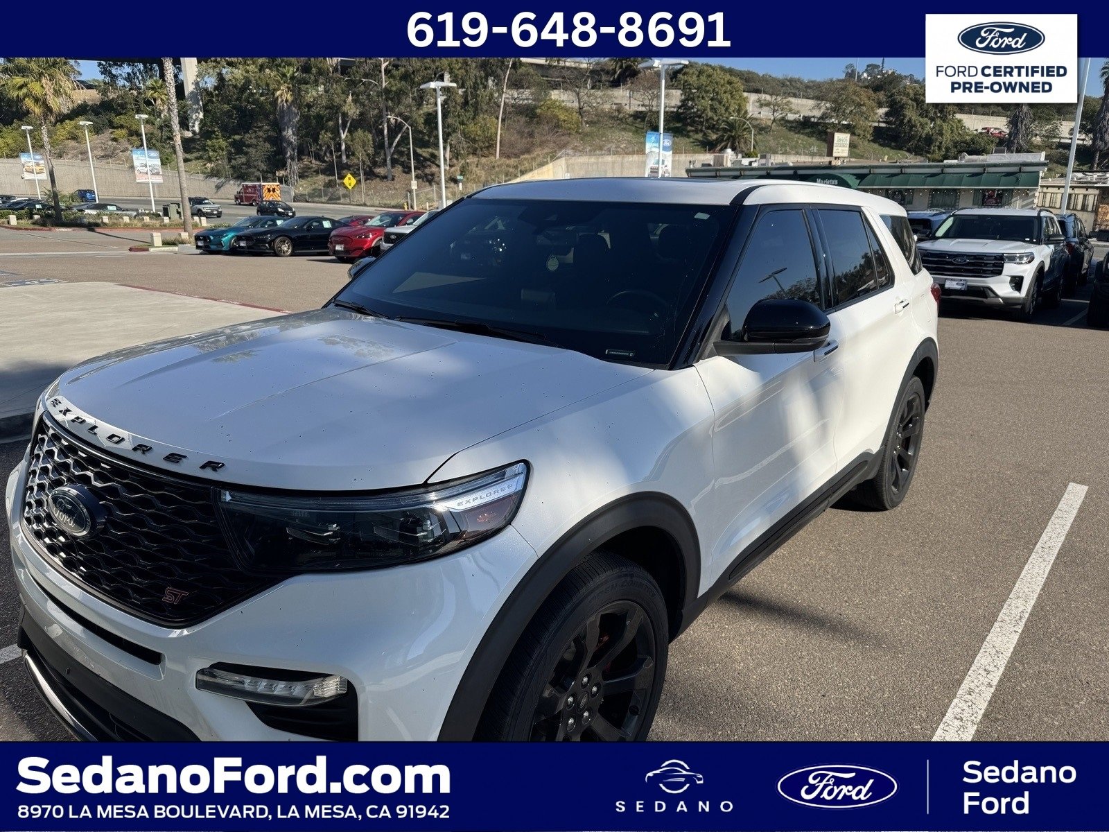 Certified 2021 Ford Explorer ST w/ Equipment Group 401A