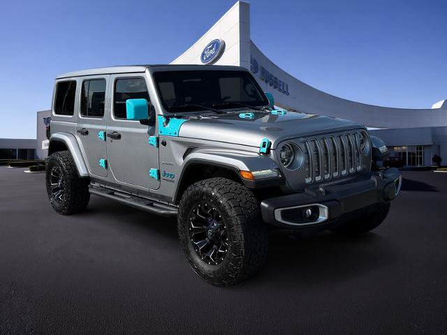 Used 2021 Jeep Wrangler Unlimited Sahara AWD/4WD image 3