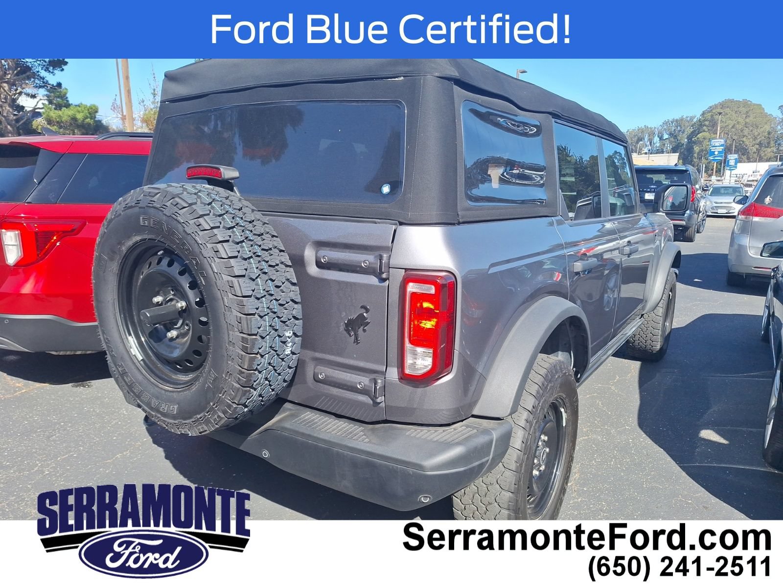 Certified 2023 Ford Bronco Black Diamond AWD/4WD image 7