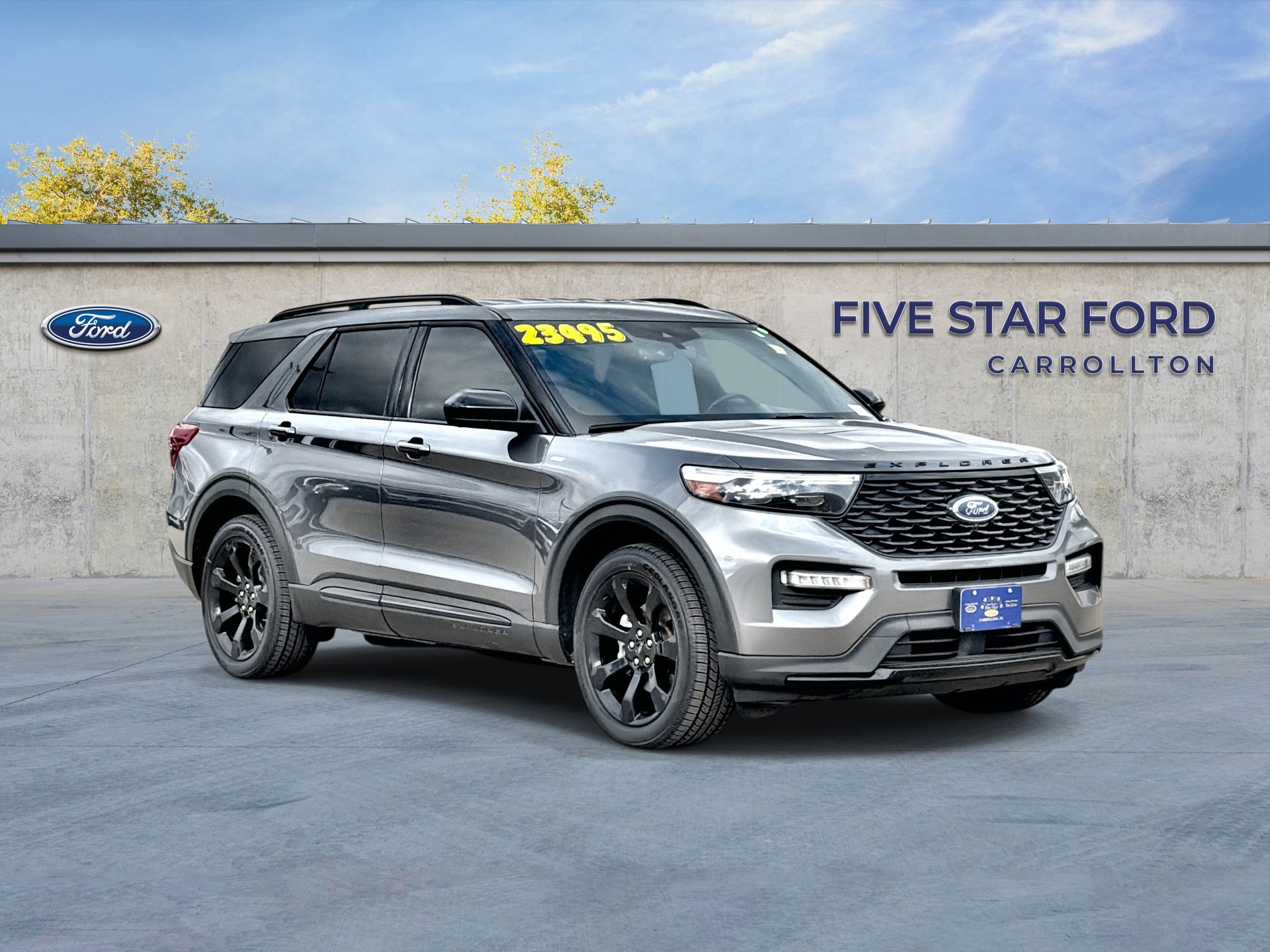 Certified 2022 Ford Explorer ST-Line w/ Class IV Trailer Tow Package