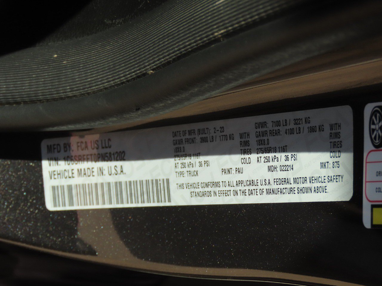 Used 2023 RAM 1500 Big Horn AWD/4WD image 32
