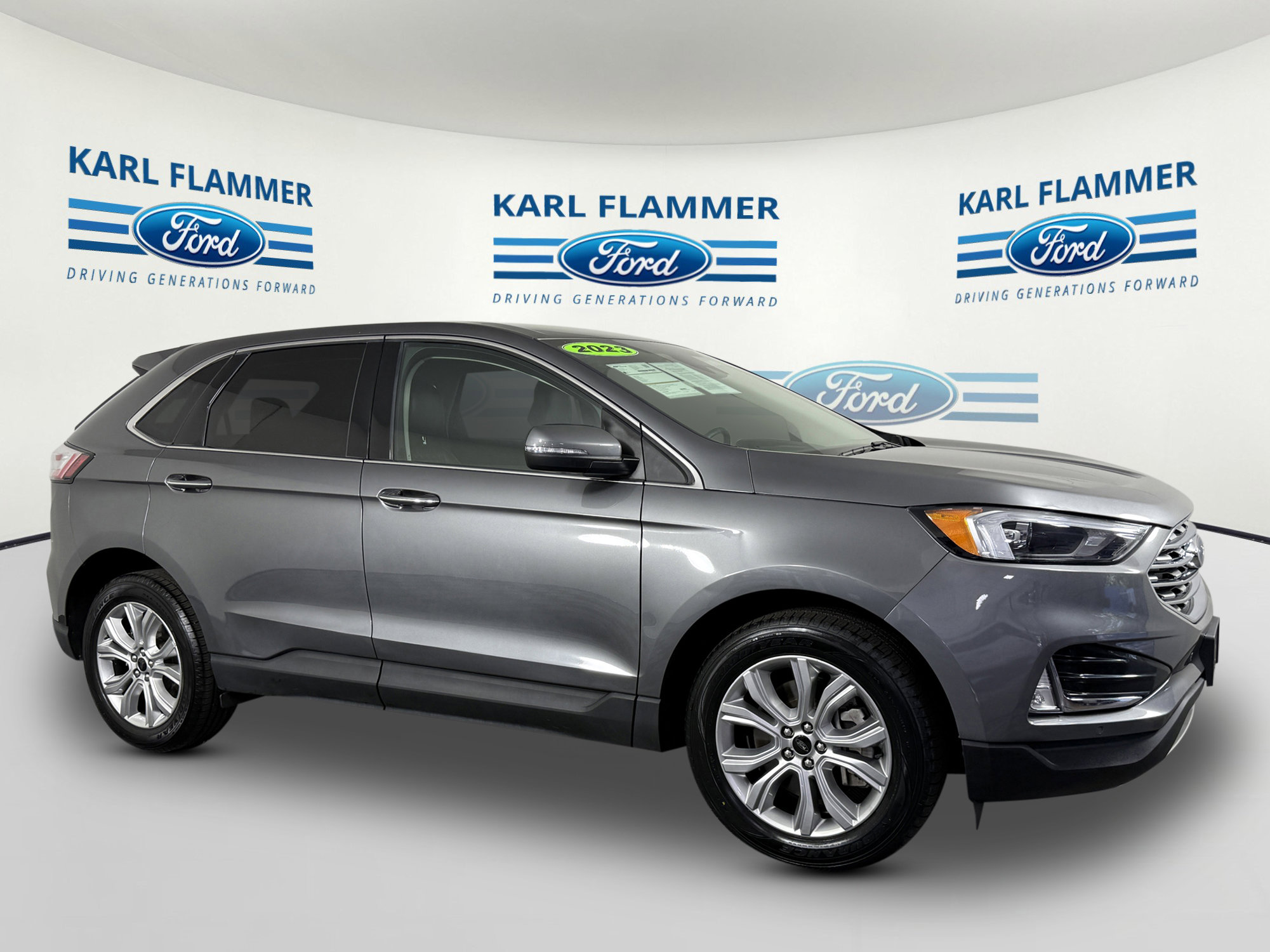 Certified 2023 Ford Edge Titanium w/ Cargo Accessory Package AWD/4WD image 1