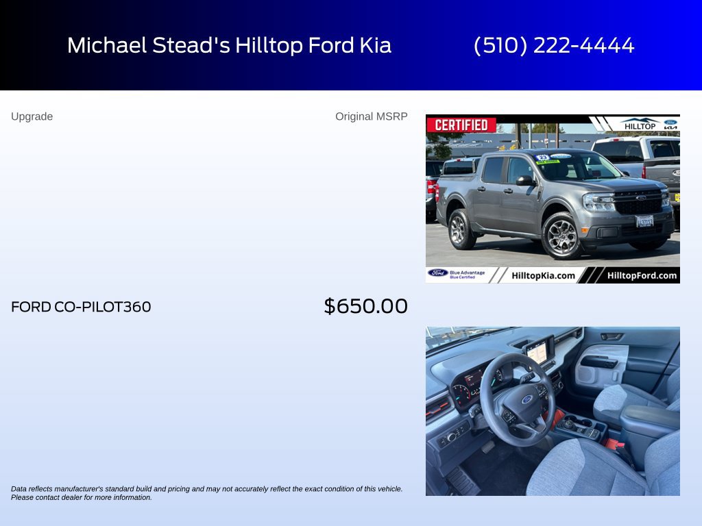 Certified 2023 Ford Maverick XLT FWD image 6