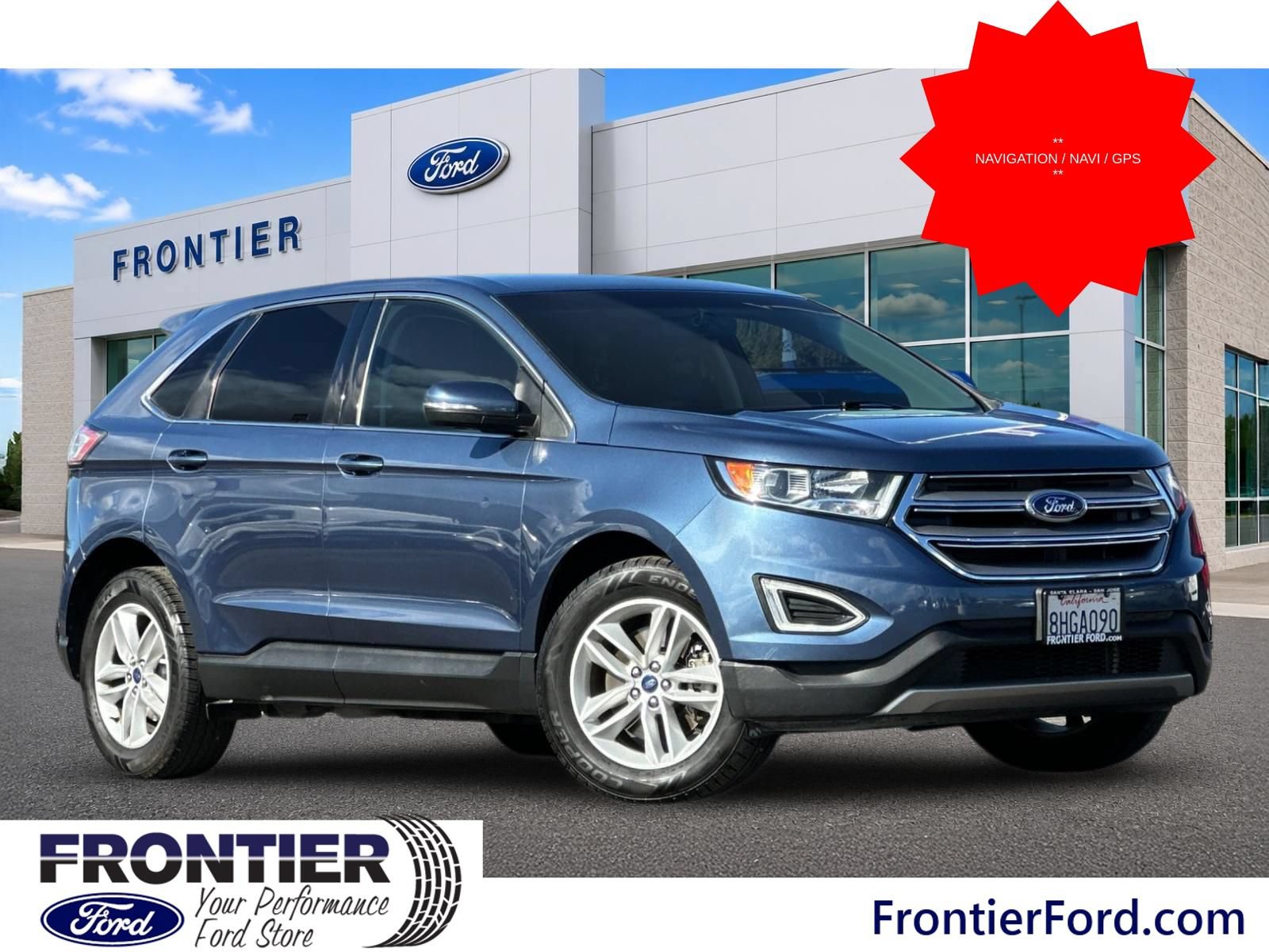 Certified 2018 Ford Edge SEL w/ Class II Trailer Tow Package AWD/4WD image 3
