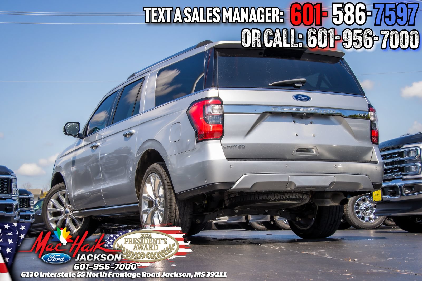 Certified 2018 Ford Expedition Max Limited w/ Equipment Group 302A RWD image 4