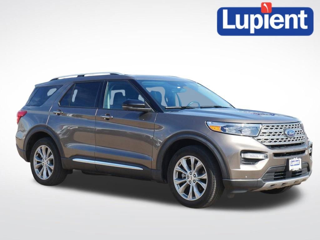 Certified 2021 Ford Explorer Limited w/ Equipment Group 301A AWD/4WD image 1