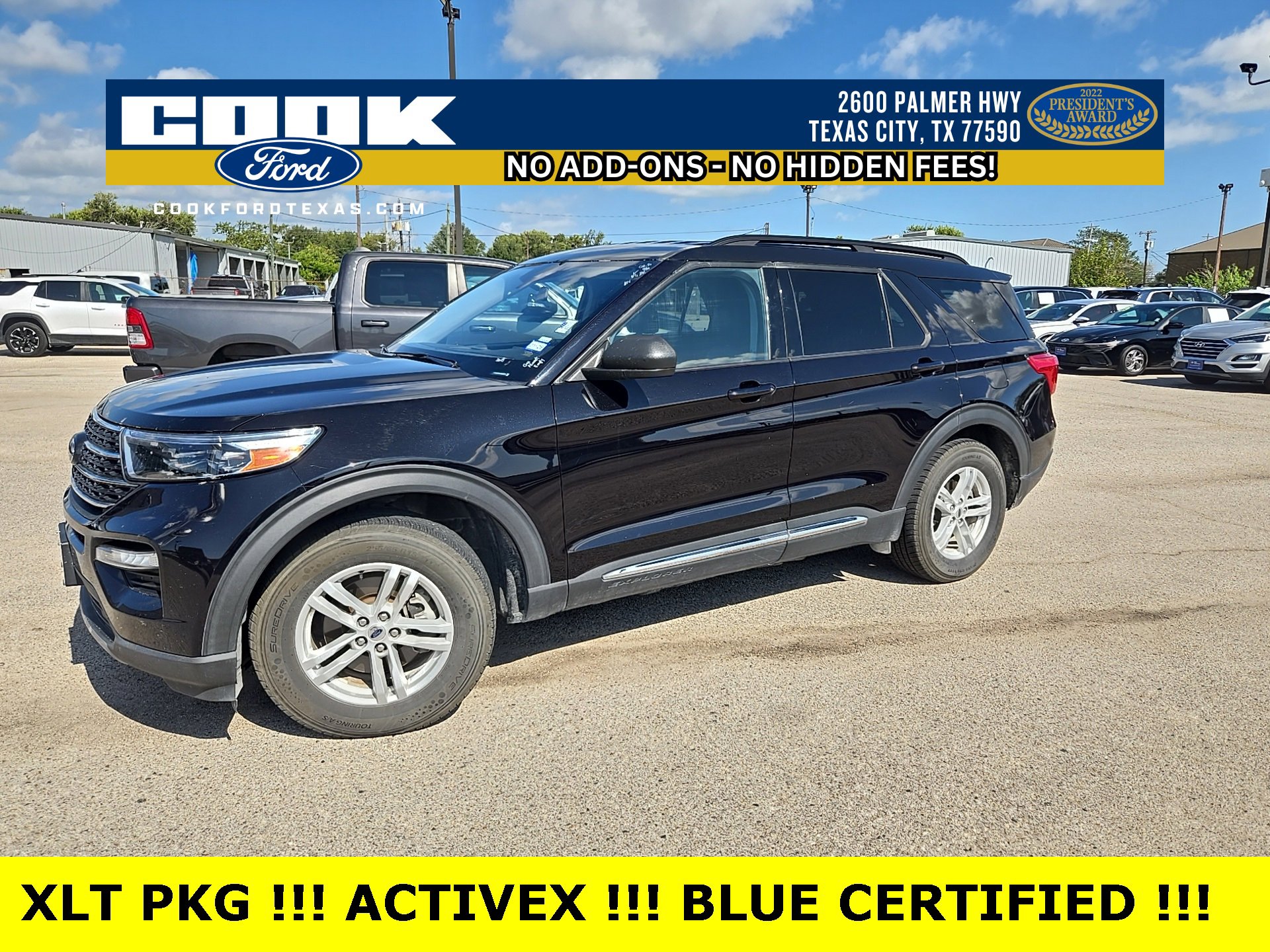 Certified 2023 Ford Explorer XLT w/ Equipment Group 202A