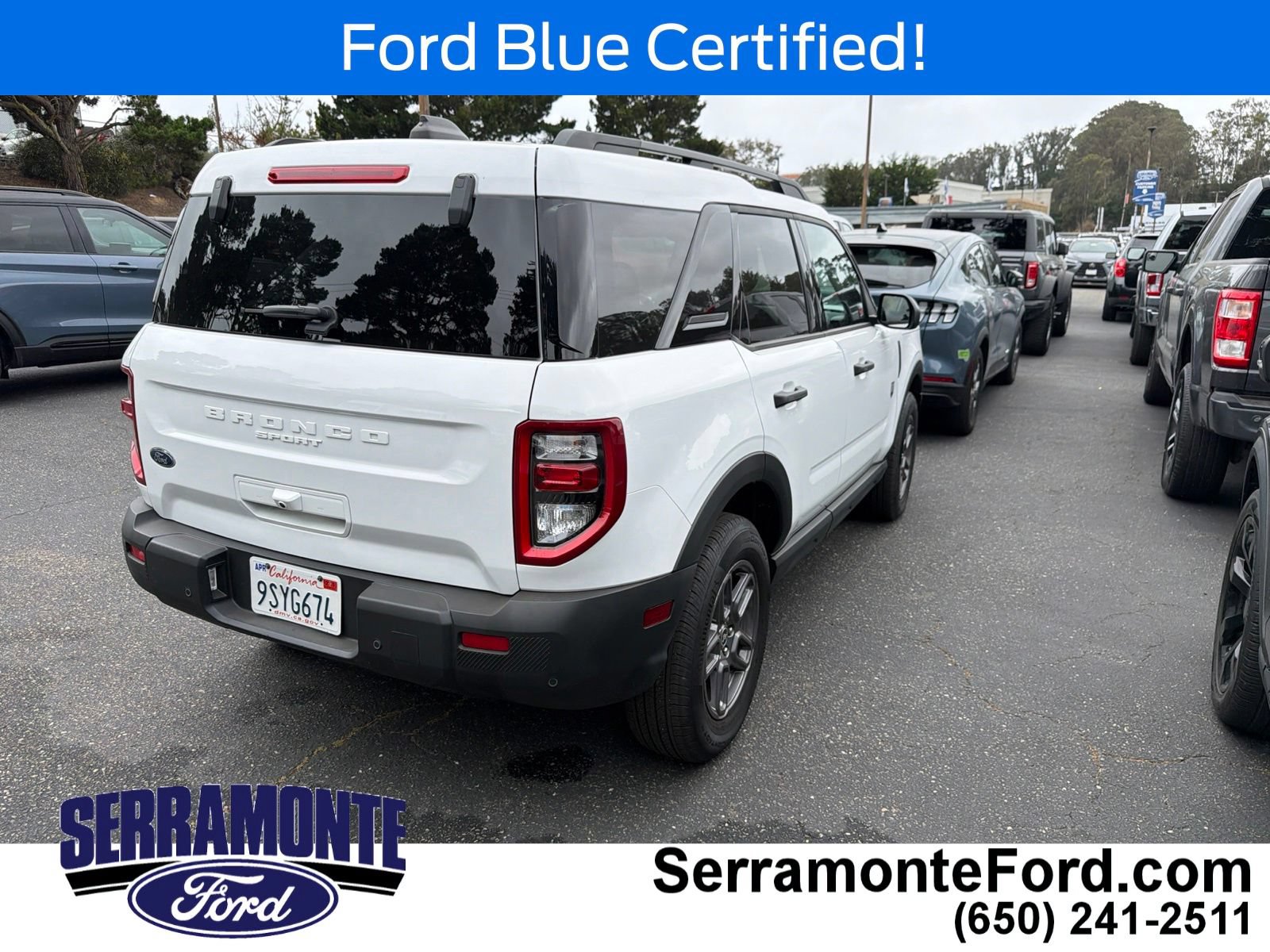 Certified 2025 Ford Bronco Sport Big Bend w/ Convenience Package AWD/4WD image 7