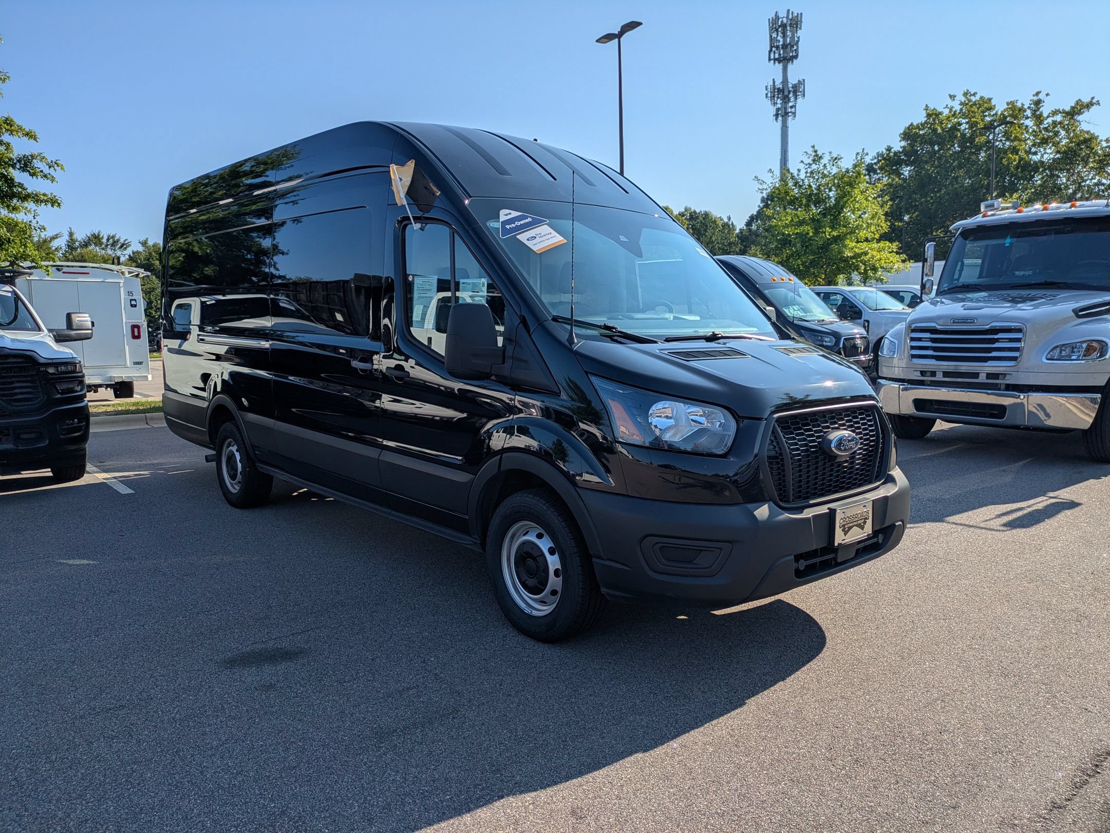 Certified 2023 Ford Transit 250 148 High Roof Extended w/ Load Area Protection Package RWD image 2
