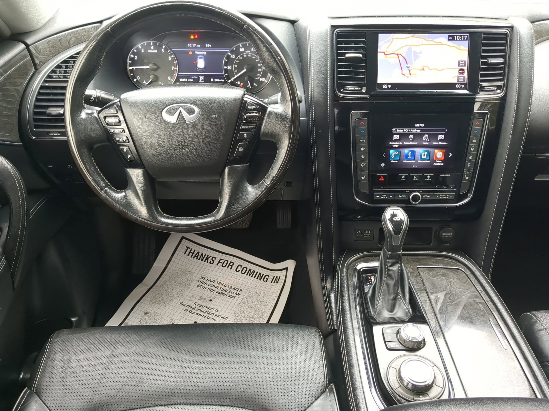 Used 2021 INFINITI QX80 Luxe image 39