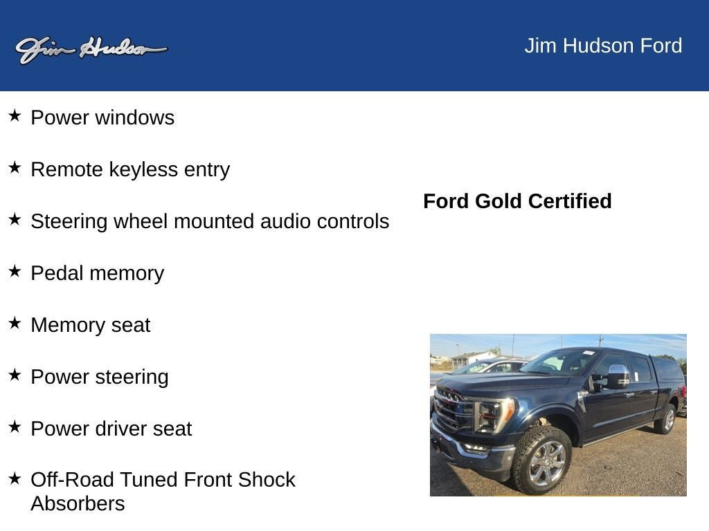 Certified 2022 Ford F150 Lariat w/ Equipment Group 502A High AWD/4WD image 7