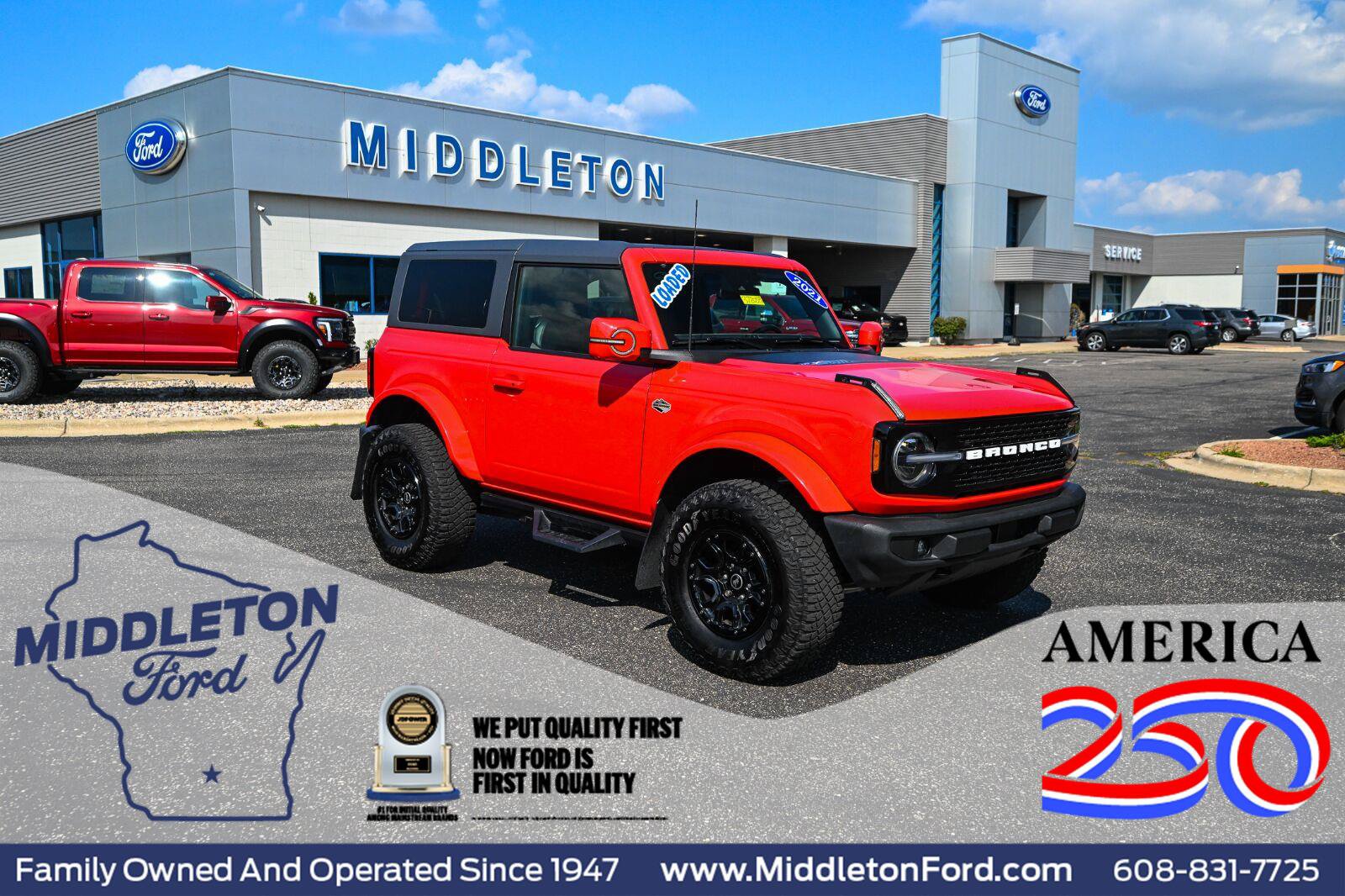 Certified 2021 Ford Bronco Wildtrak