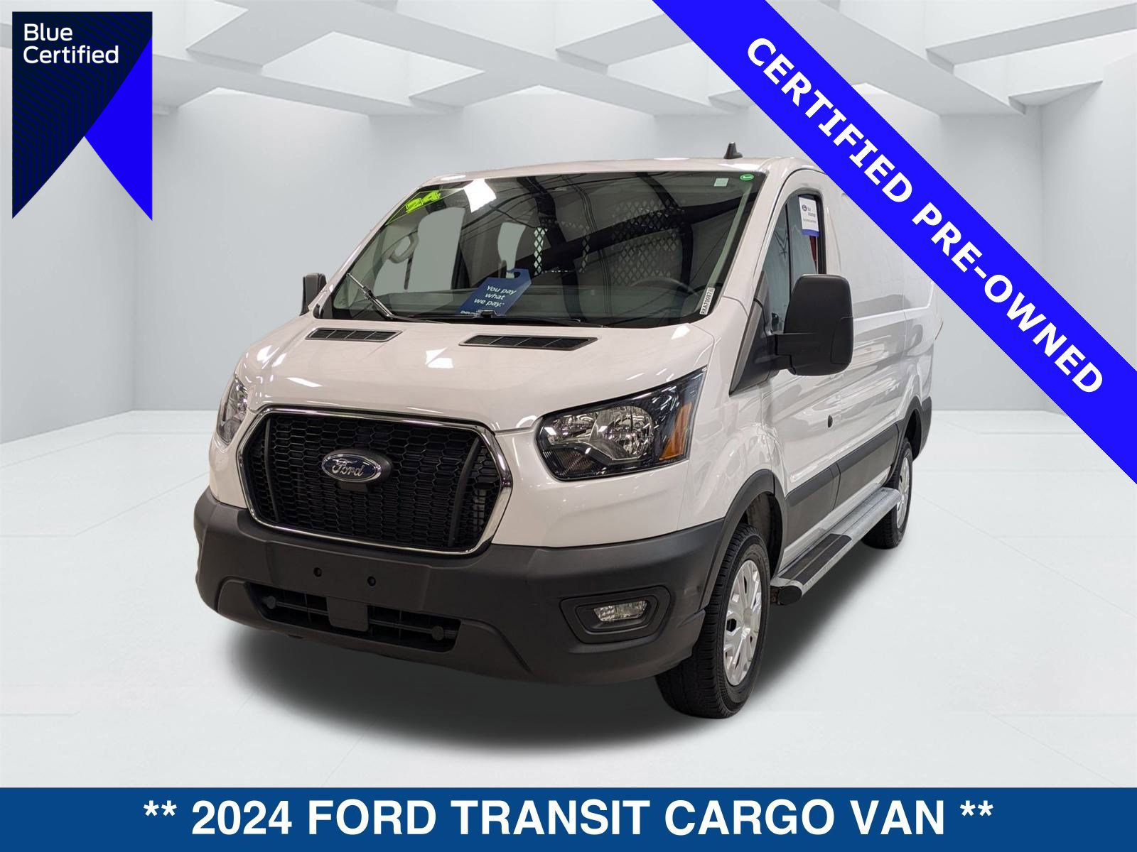 Certified 2024 Ford Transit 250 Low Roof w/ Exterior Upgrade Package