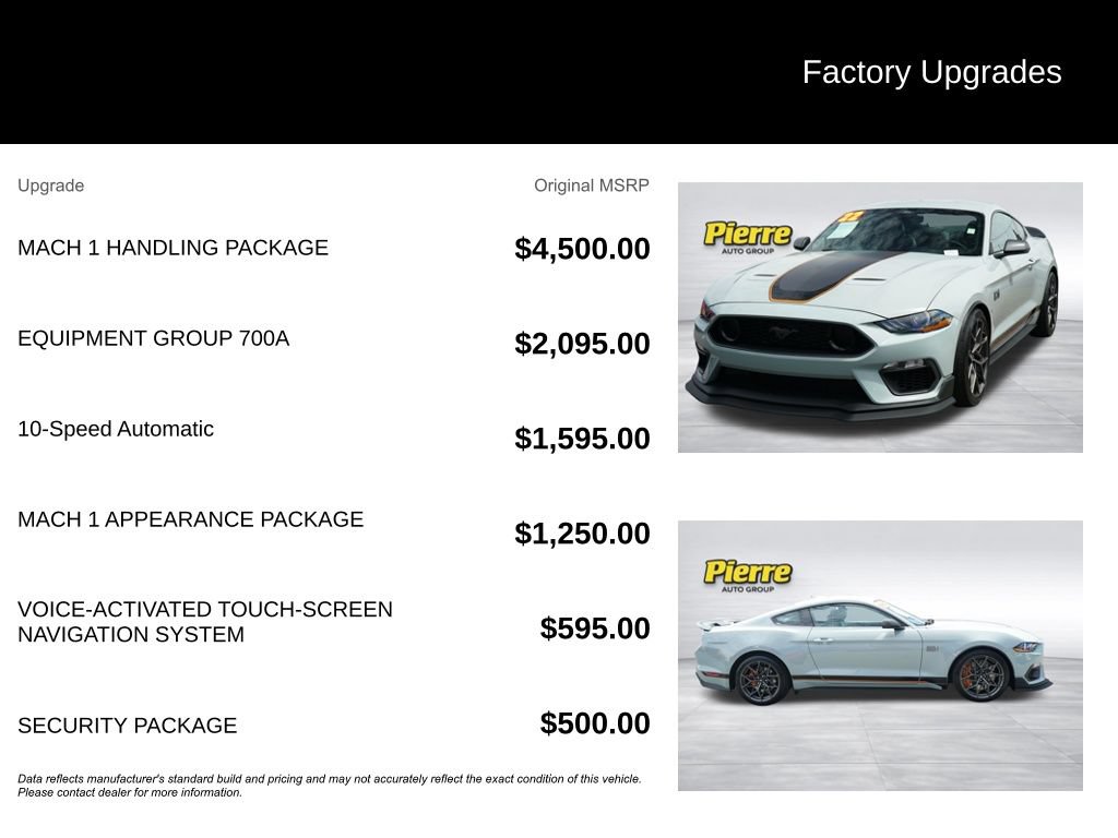 Certified 2022 Ford Mustang Mach 1 w/ Mach 1 Handling Package RWD image 13