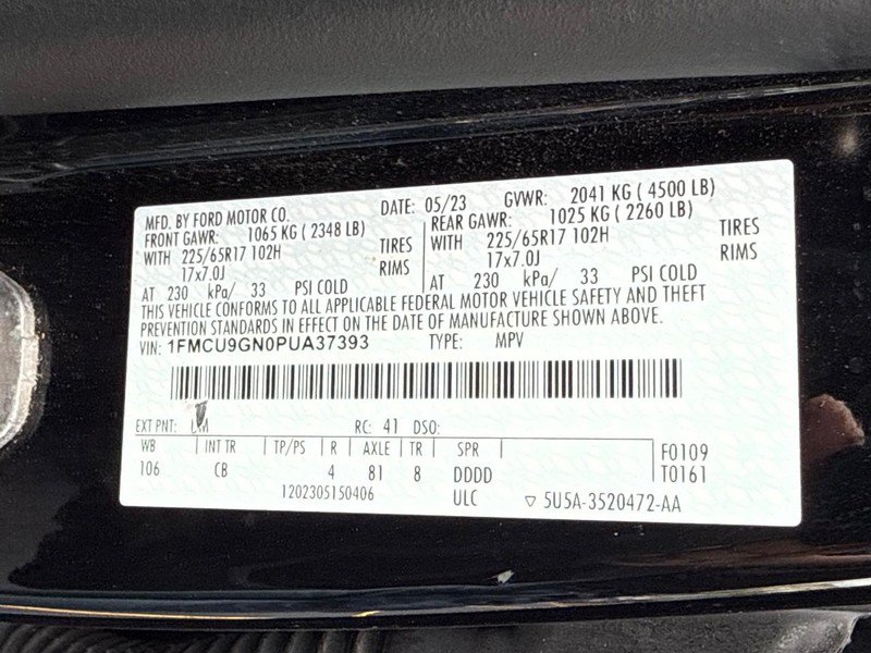 Certified 2023 Ford Escape Active w/ Tech Pack #2 AWD/4WD image 30
