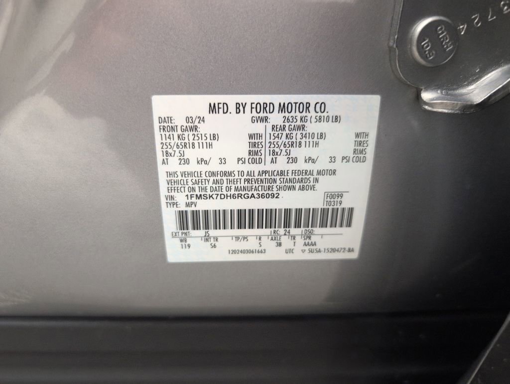 Certified 2024 Ford Explorer XLT w/ Equipment Group 202A RWD image 41