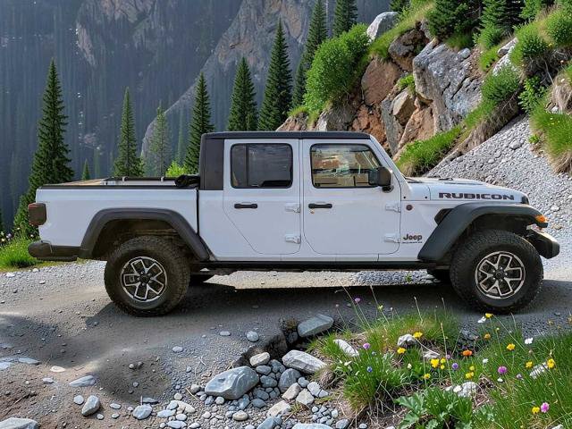 Used 2024 Jeep Gladiator Rubicon w/ Technology Group AWD/4WD image 7