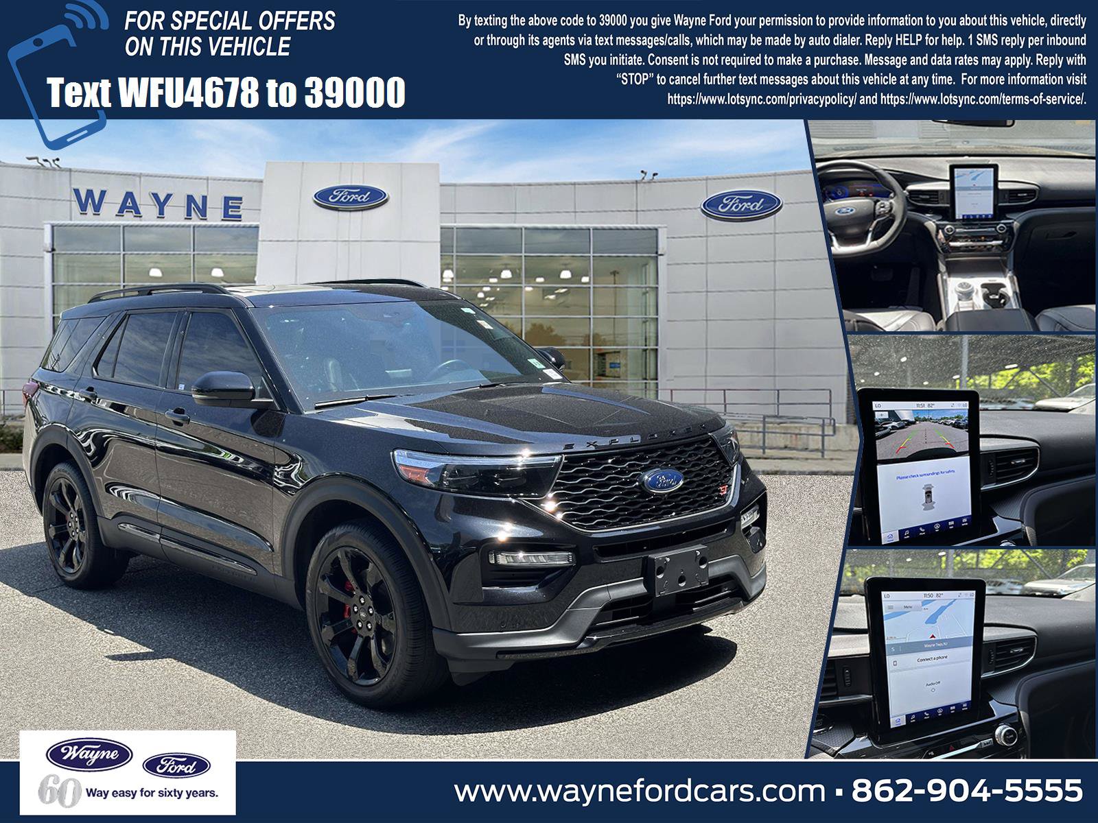 Certified 2023 Ford Explorer ST w/ Equipment Group 401A