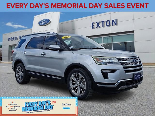 Certified 2018 Ford Explorer Limited
