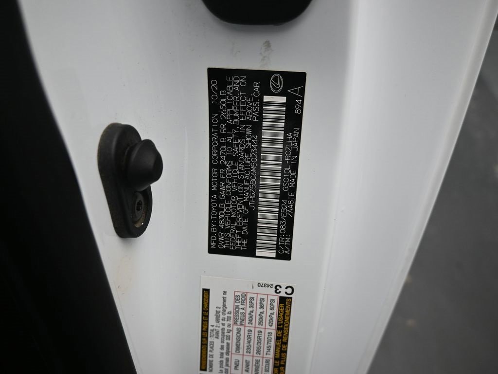 Used 2021 Lexus RC 350 F Sport w/ Accessory Package image 21