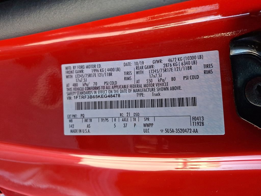 Certified 2019 Ford F350 XL w/ XL Value Package image 28