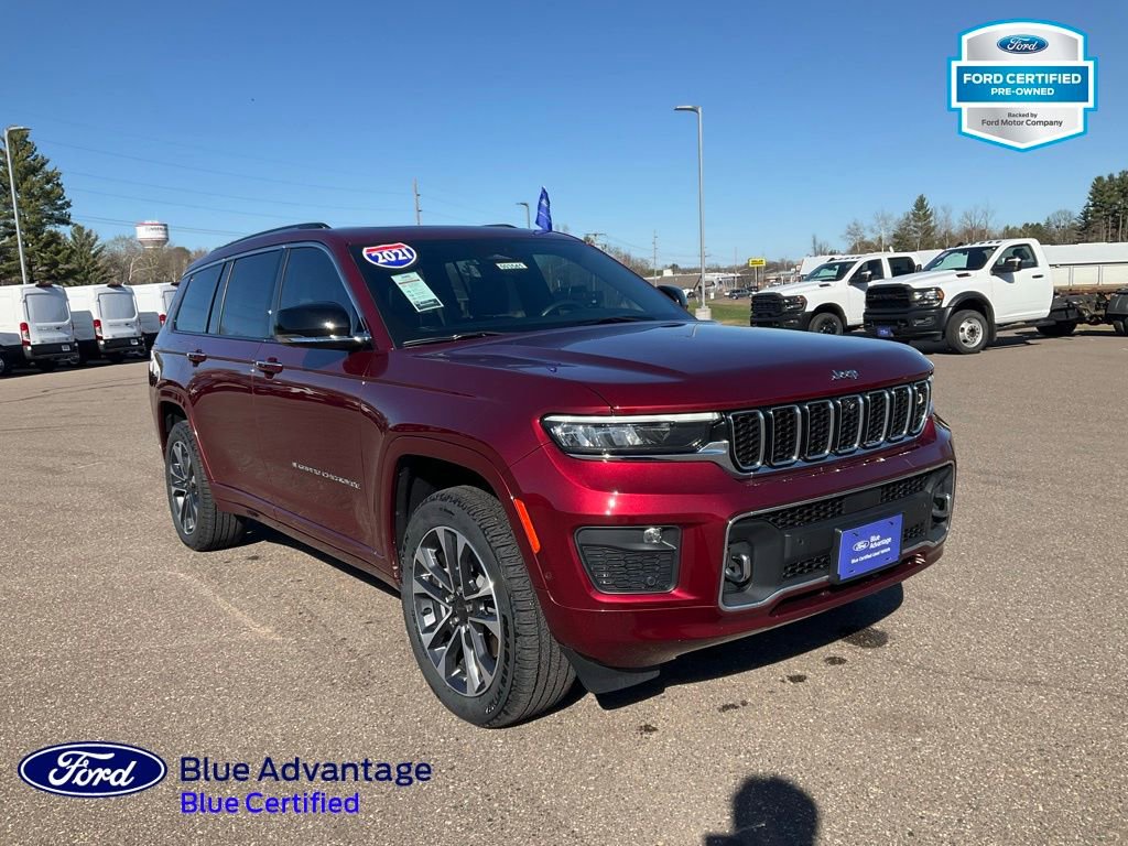 Used 2021 Jeep Grand Cherokee L Overland w/ Advanced Protech Group III AWD/4WD image 5