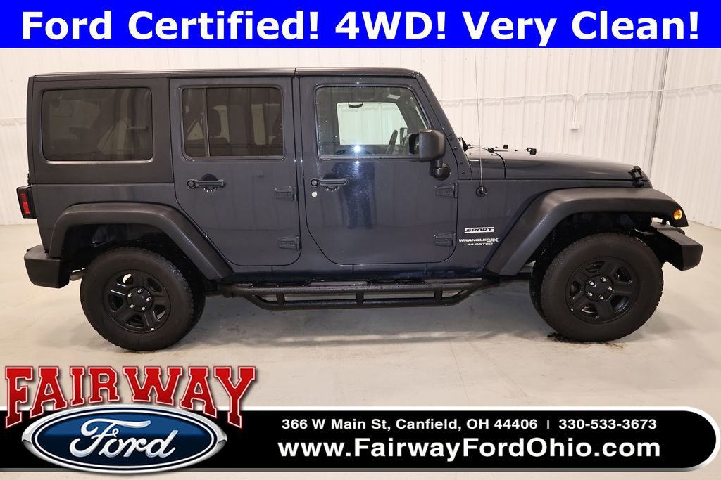 Used 2018 Jeep Wrangler Unlimited Sport image 1