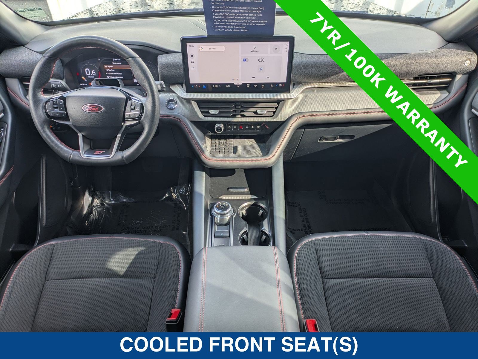 Certified 2025 Ford Explorer ST w/ Sun And Sound Package RWD image 18