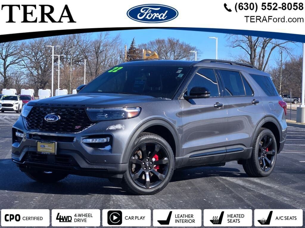 Certified 2022 Ford Explorer ST w/ Equipment Group 401A