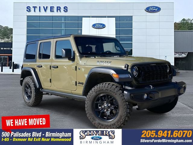 Used 2025 Jeep Wrangler Willys image 1