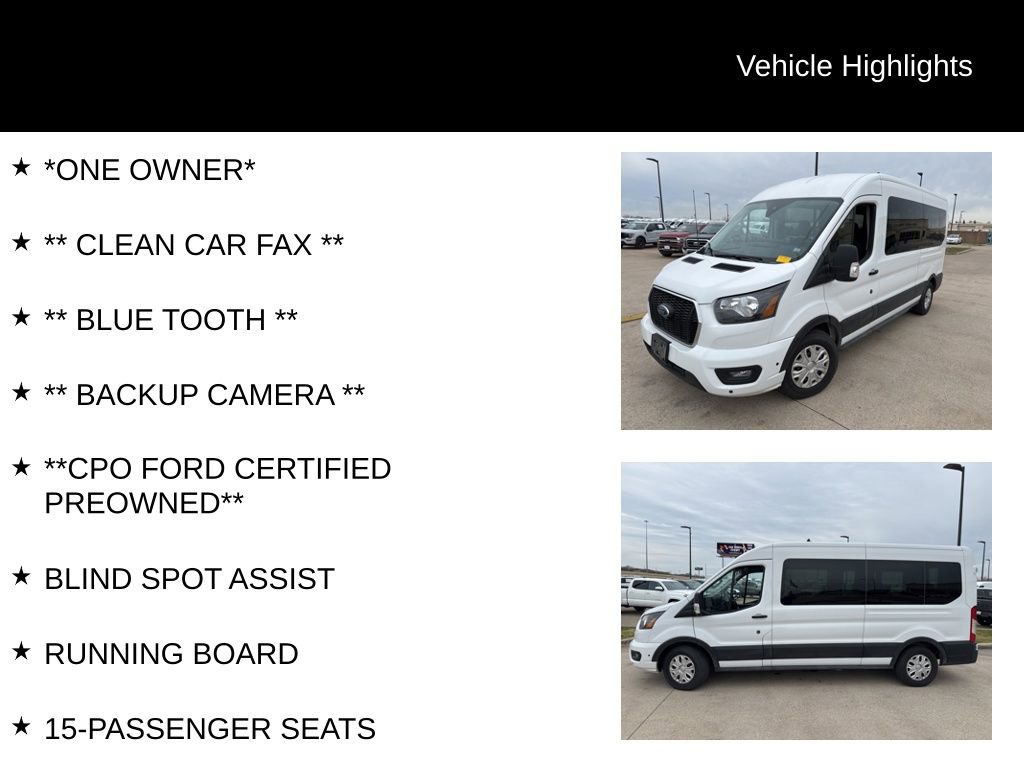 Certified 2025 Ford Transit 350 XLT image 4