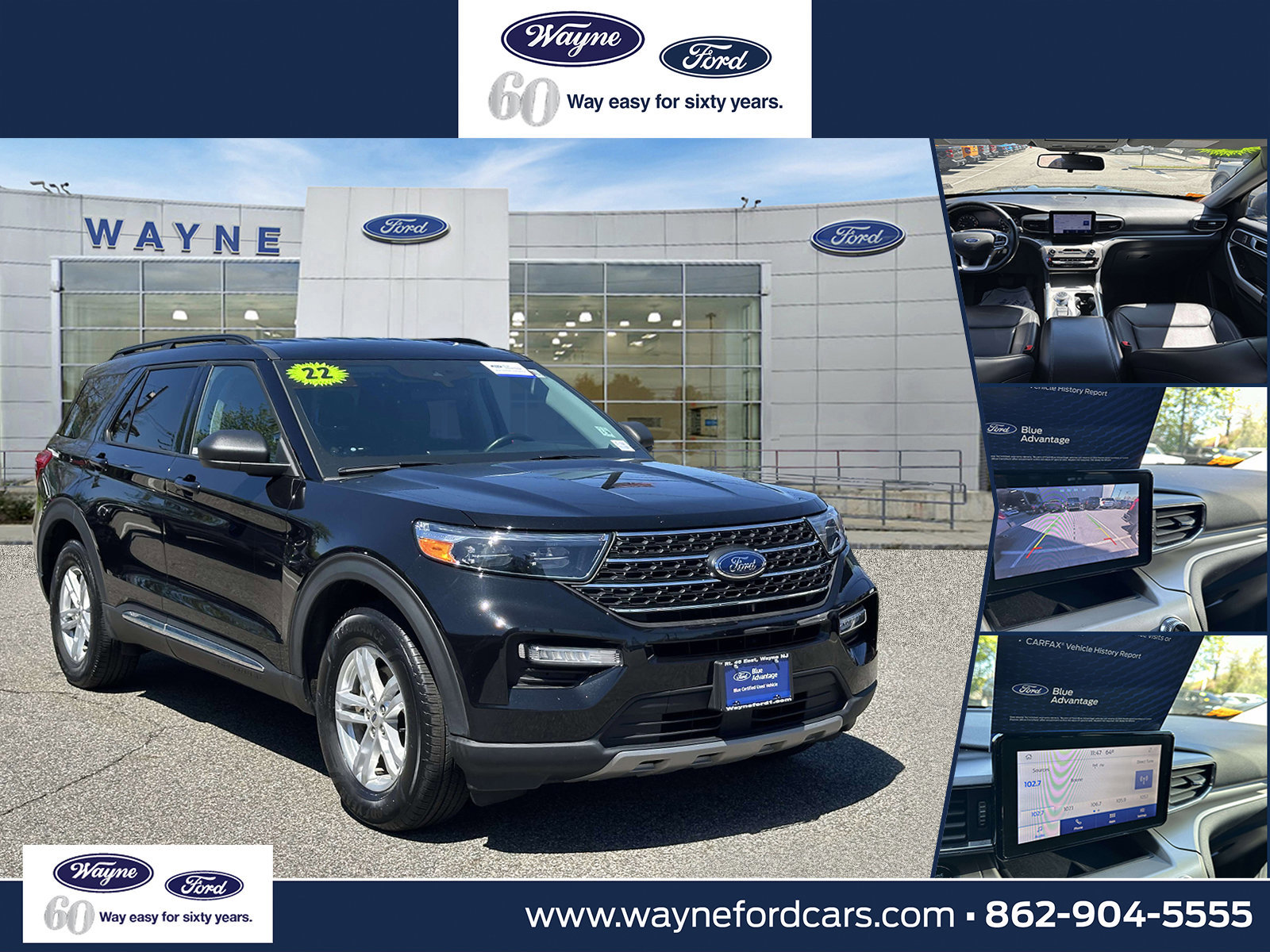 Certified 2022 Ford Explorer XLT w/ Equipment Group 202A AWD/4WD image 5