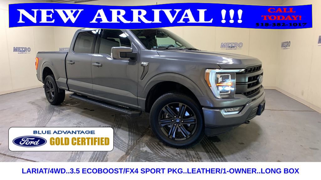 Certified 2021 Ford F150 Lariat w/ Equipment Group 502A High image 1