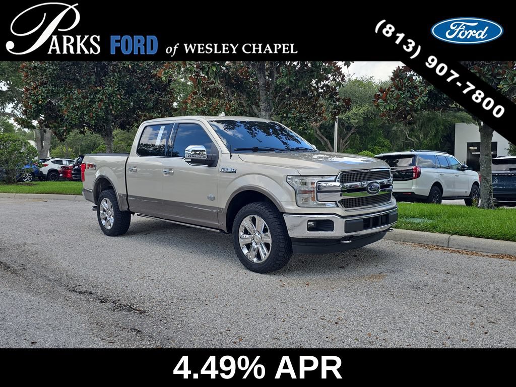Certified 2018 Ford F150 King Ranch w/ Equipment Group 601A Luxury