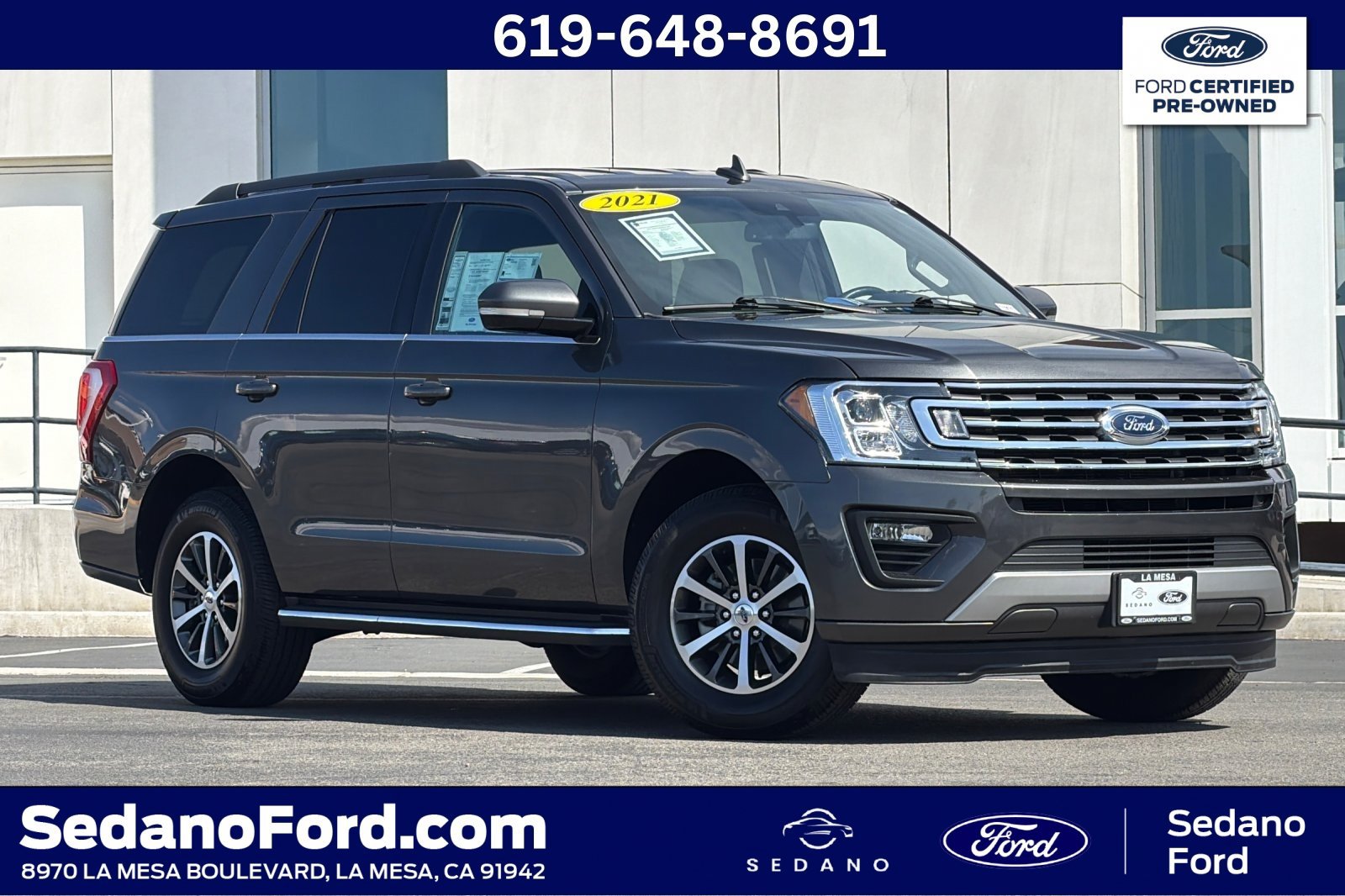 Certified 2021 Ford Expedition XLT RWD image 1