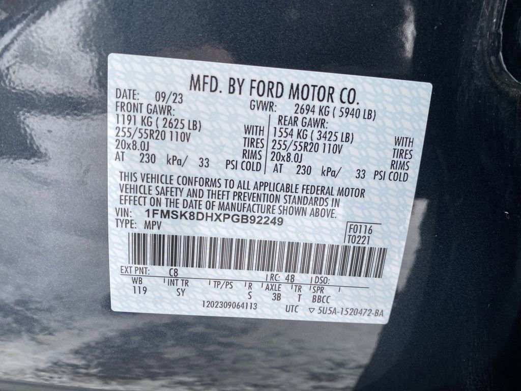 Certified 2023 Ford Explorer XLT w/ Equipment Group 202A image 54